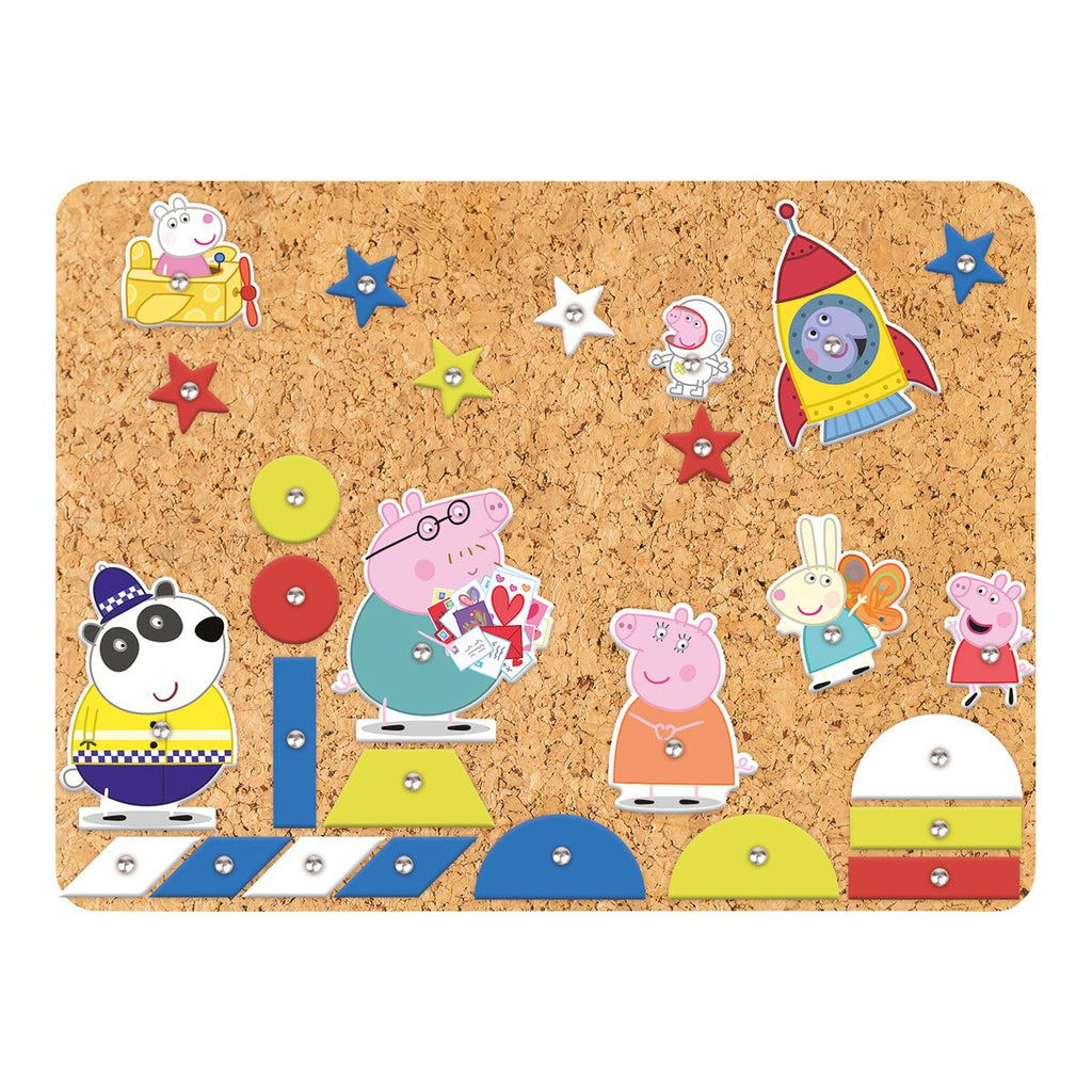 Montert Hammerspill Peppa Pig med hammer og spiker