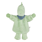 Hånddukke dino Rexi fleece og jersey 32 cm bakside