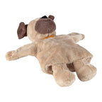 Hånddukke hund plysj 34 cm side