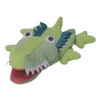 Hånddukke krokodille Keno 35 cm bakside