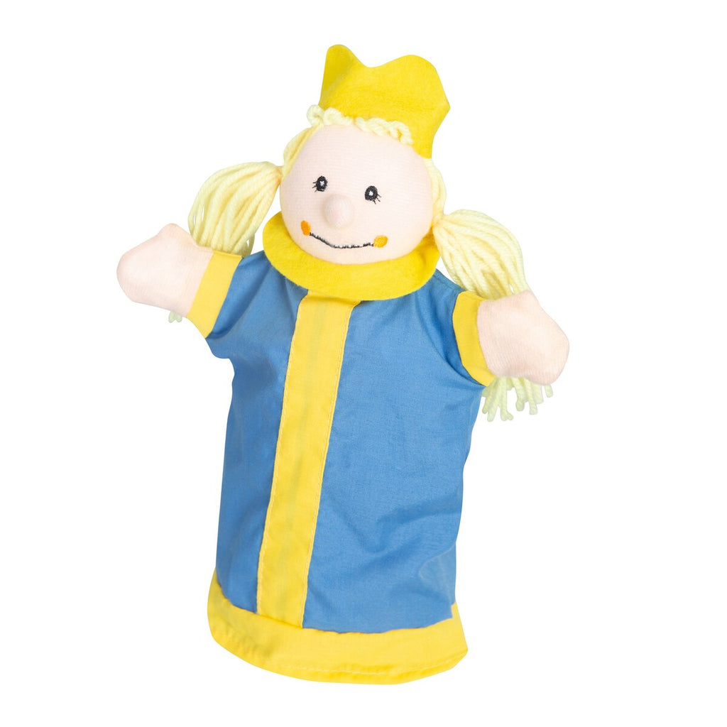 Hånddukker 6 deler klassiske figurer for dukketeater røver og ulv