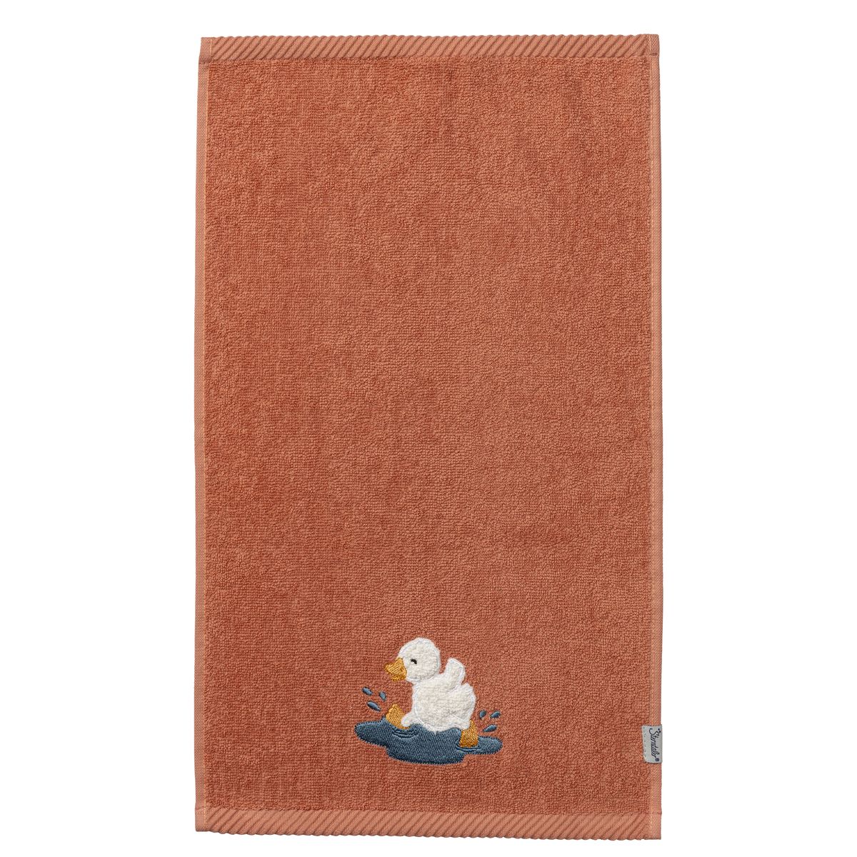 Detalj av andemotiv på Håndkle 2-pack 30 x 50 cm med andemotiv, Edda - Sterntaler