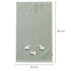 Håndkle 2-pack 30 x 50 cm med andemotiv, Edda - Sterntaler i bruk