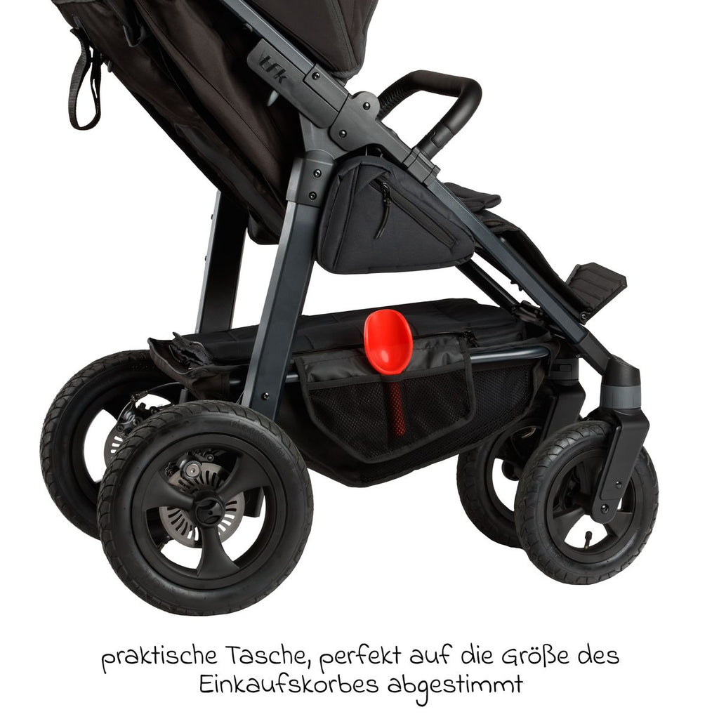 Handleveske Citybag til Mono 3, Mono 4 og Pro, svart bakside med glidelås
