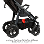 Handleveske Citybag til Mono 3, Mono 4 og Pro, svart bakside med glidelås