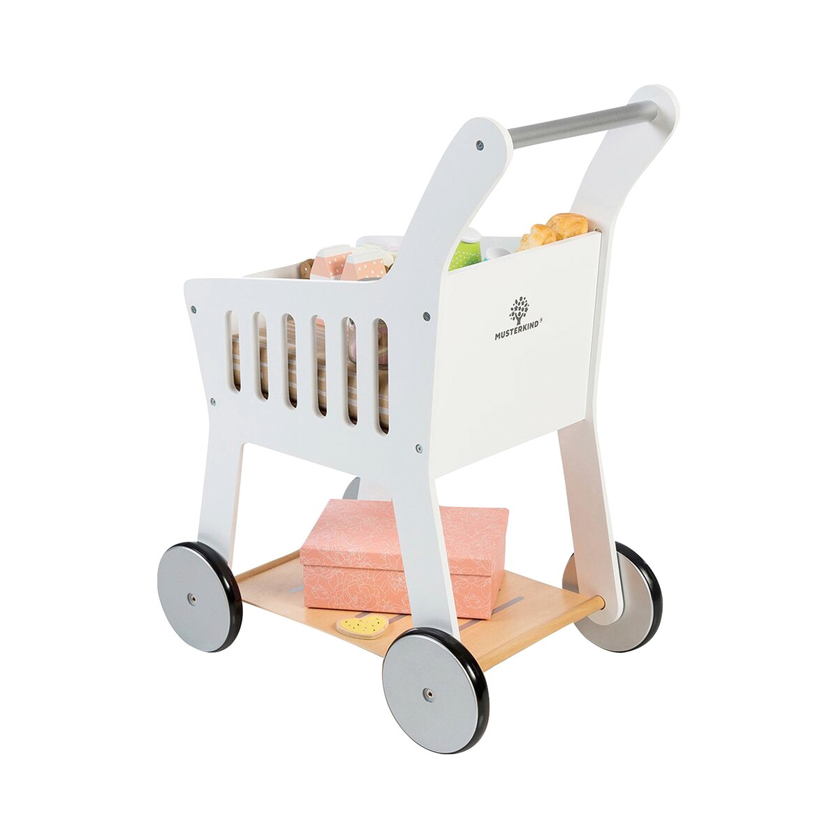 Handlevogn Rubus i tre 47x30,5x61 cm bakside