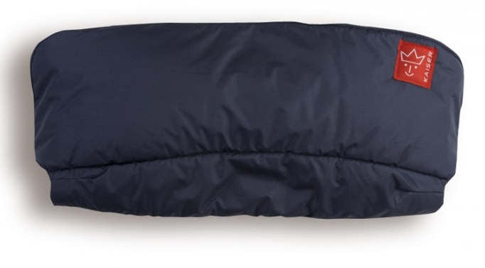 Håndvarmer Alaska for barnevogn 45x25 cm marine forfra