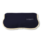 Håndvarmer i lammeskinn for barnevogn navy blue bakside