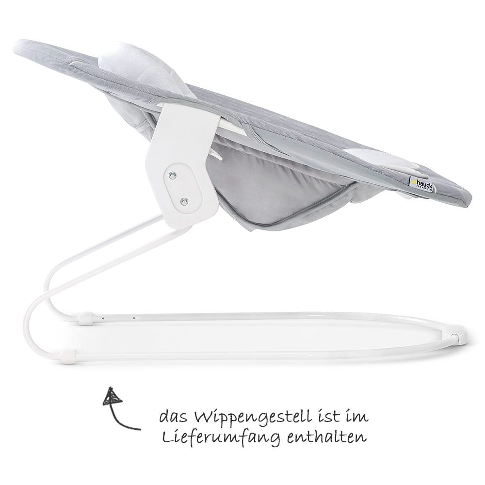Barnestol Alpha Plus 4-delt sett med vippestol og setepute - Hauck