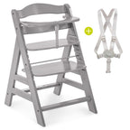Barnestol Alpha Plus 4-delt sett med vippestol og setepute - Hauck