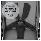 Sportsvogn Shop N Care fra fødsel til 22 kg, grå - Hauck