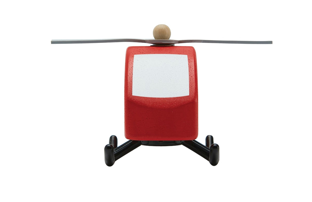 Detalj av helikopter i gummitreverk 12,6 cm