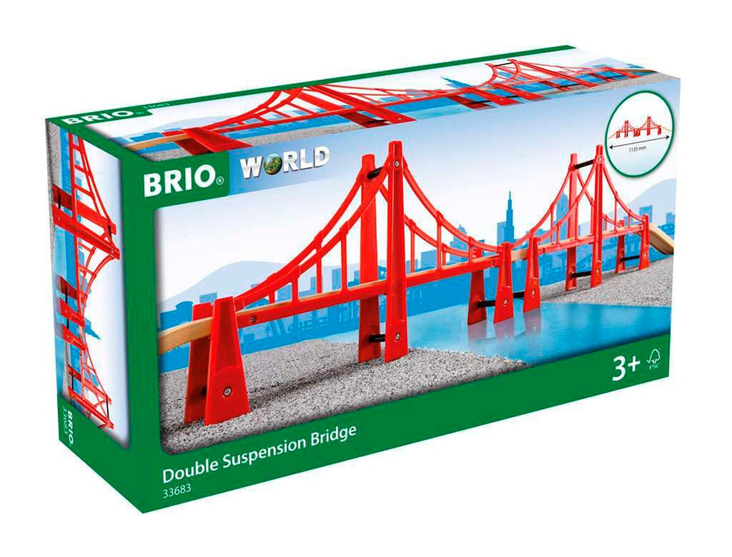 Detalj av Hengebro i tre, 115,3 cm, 5 deler - BRIO World