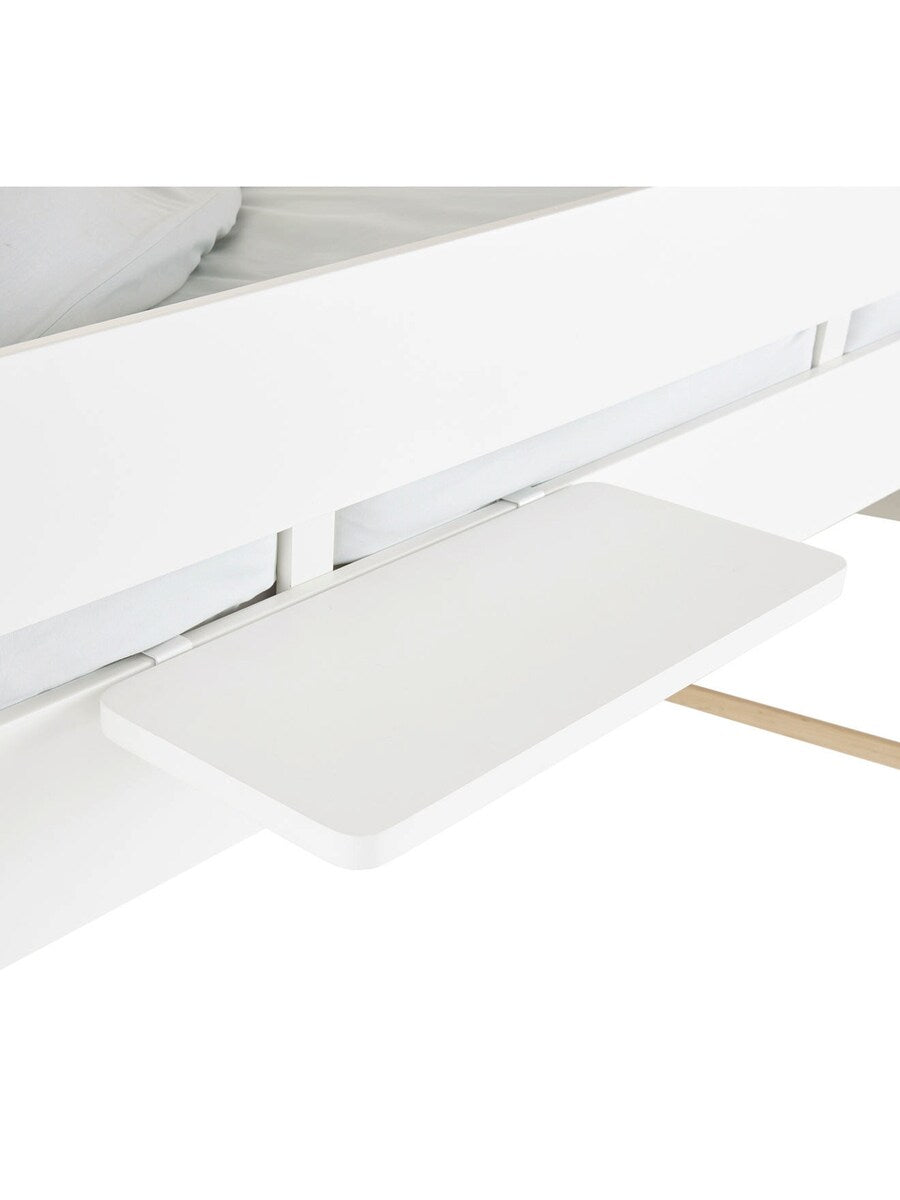 Bakside av Hengehylle for høyseng EVEREST MDF 50x22 cm med metalloppheng