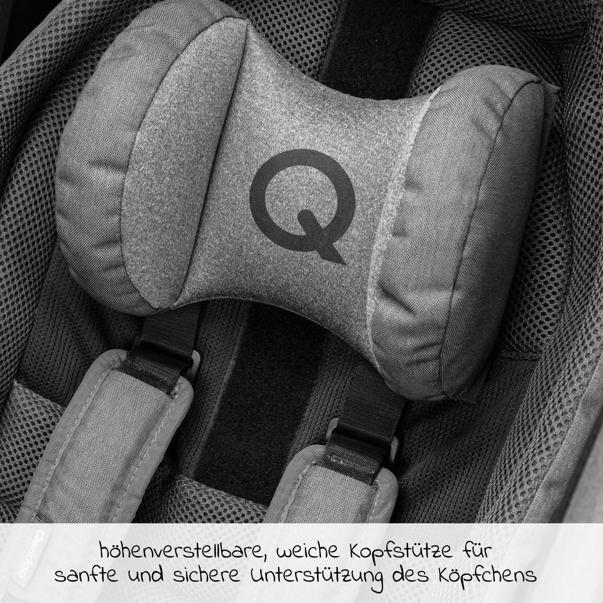 Festepunkt på Hengekøye Plus med sikkerhetsramme for babytransport