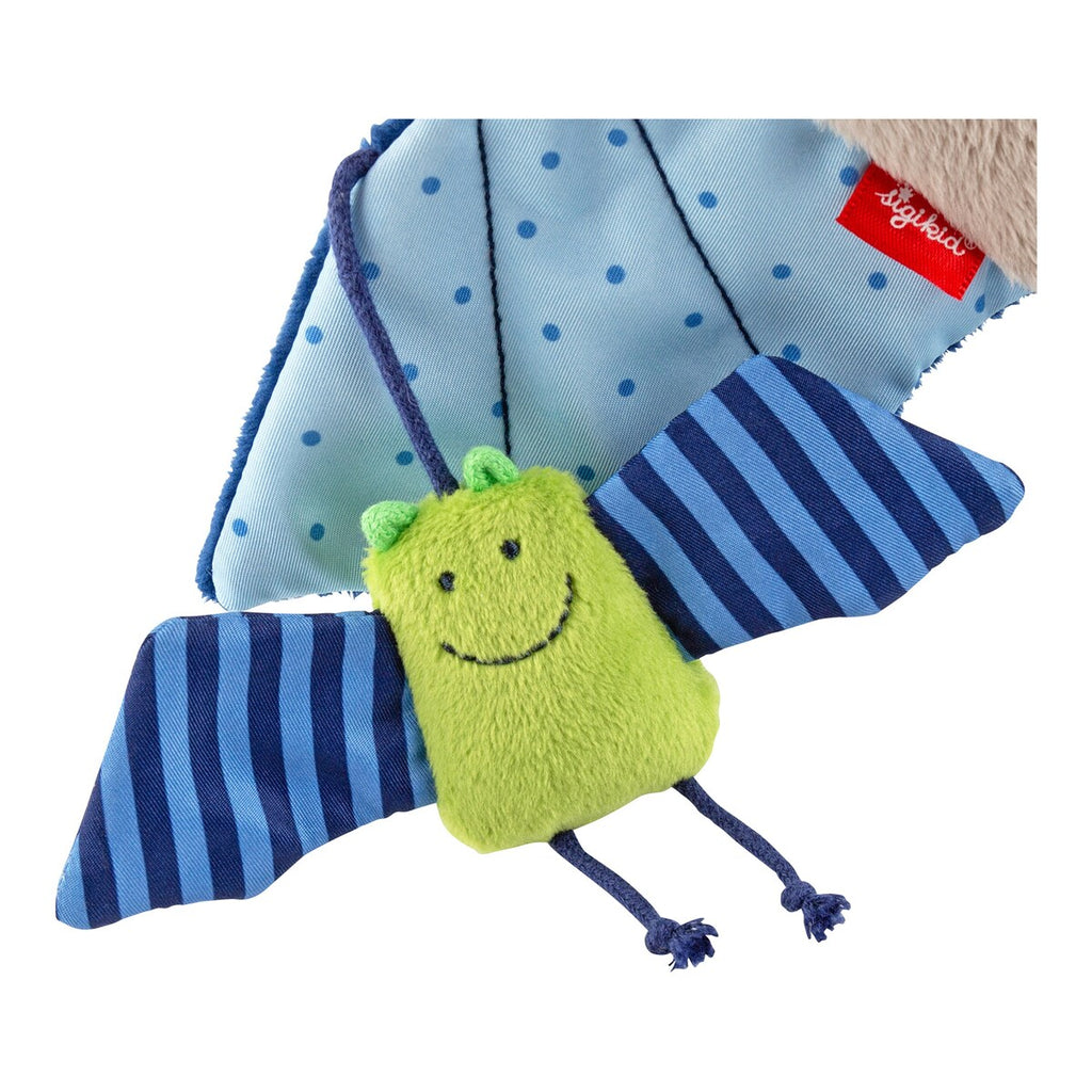 Hengeleke flaggermus med knitrefolie og gripering 24x25 cm - Sigikid