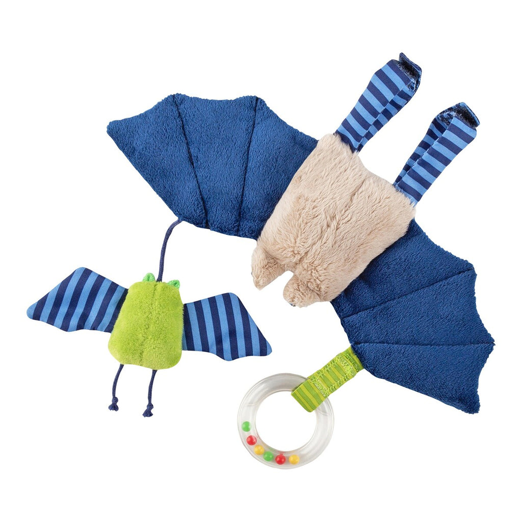 Hengeleke flaggermus med knitrefolie og gripering bakside