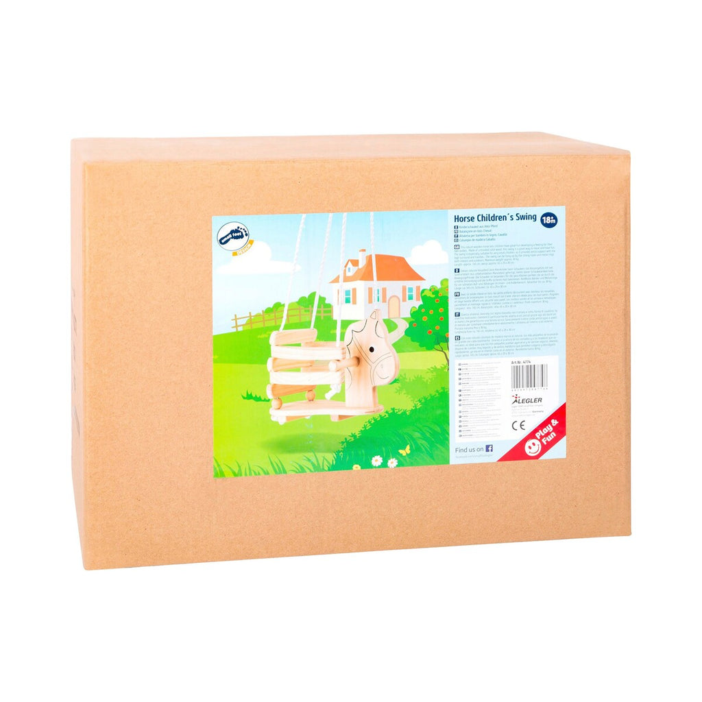 Hestehuske i tre fra 18 mnd 45x29x30 cm small foot montert