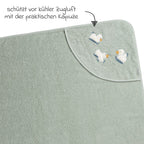 Detalj av hette på Hettehåndkle 80 x 80 cm bomullsfrotté, Edda - Sterntaler