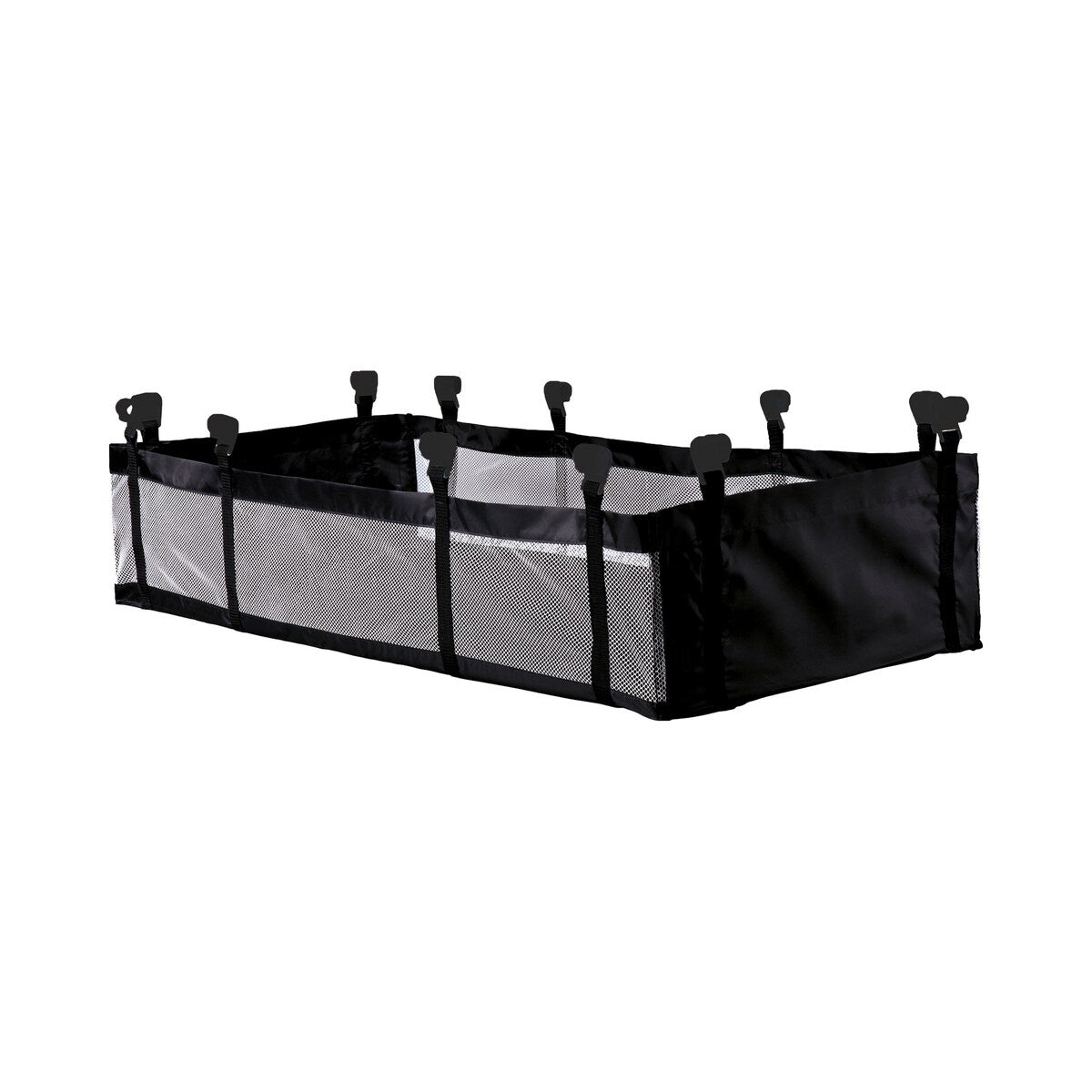 Hevet liggeflate for reiseseng 120 x 60 cm fra fødsel forfra