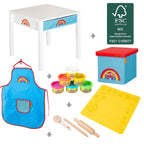 Detalj av Hobbybord for barn roba x Play-Doh FSC-tre silikonmatte