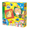 Hobbysett fingeravtrykk-kunstverk med fingermaling fra 12 mnd - SES forfra