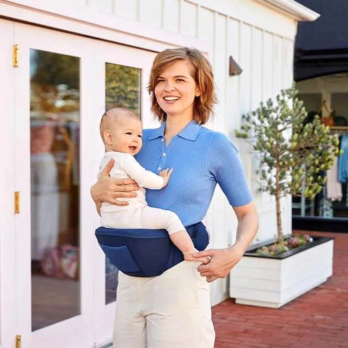 Hoftesete Lift fra 6 mnd til 20,4 kg polyester - Ergobaby