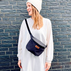 Hofteveske Hip-Bag Softshell i polyester - HOPPEDIZ bakside