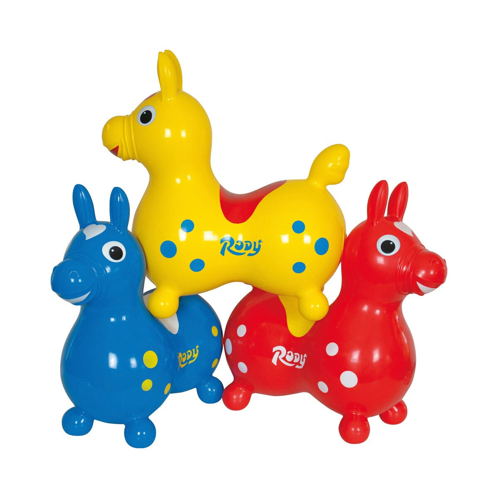 Hoppehest Rody i PVC, sittehøyde 25 cm, fra 3 år - Gymnic