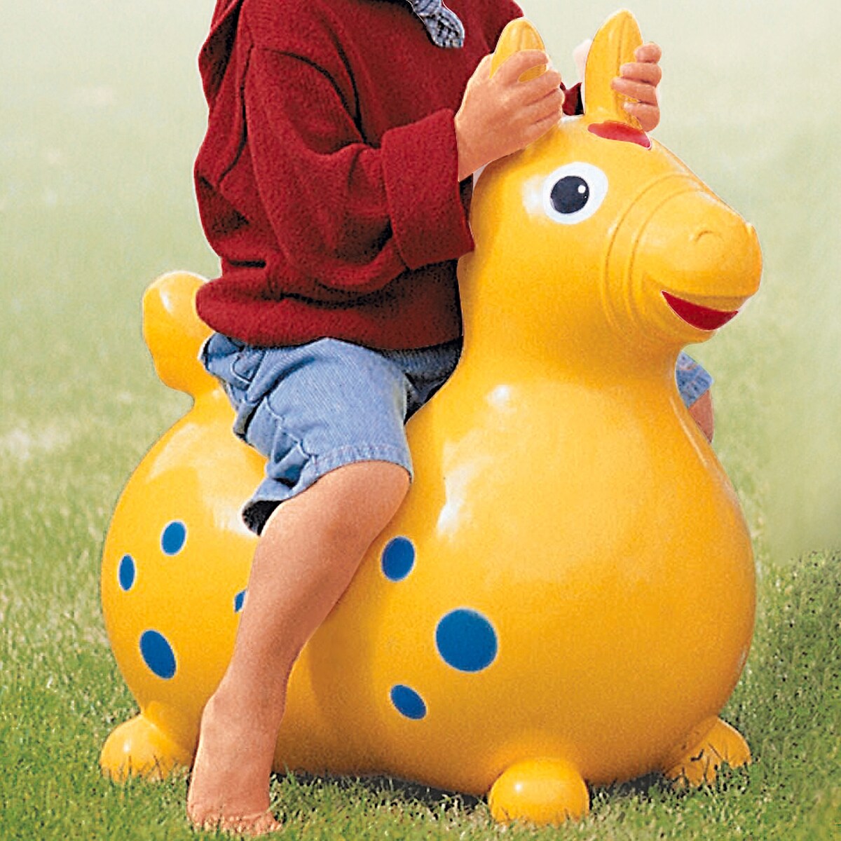 Hoppehest Rody i PVC, sittehøyde 25 cm, fra 3 år - Gymnic