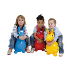 Hoppehest Rody i PVC, sittehøyde 25 cm, fra 3 år - Gymnic
