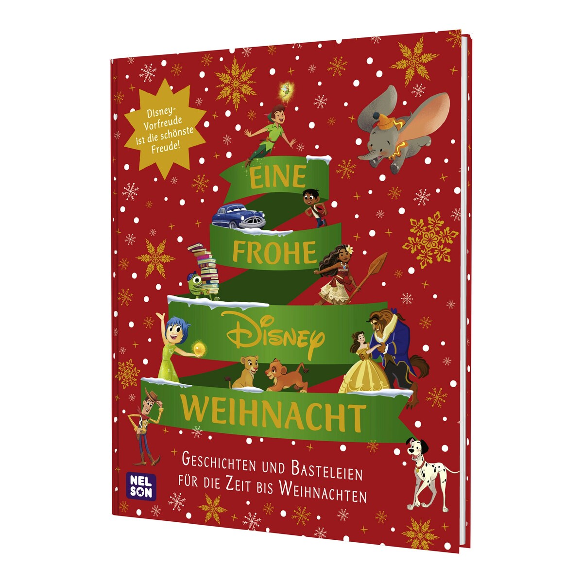 Høytlesningsbok Disney god jul 144 sider bakside