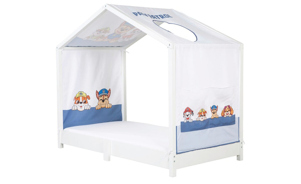 Montert Husseng-trekk 70 x 140 cm Paw Patrol med lommer på huseng