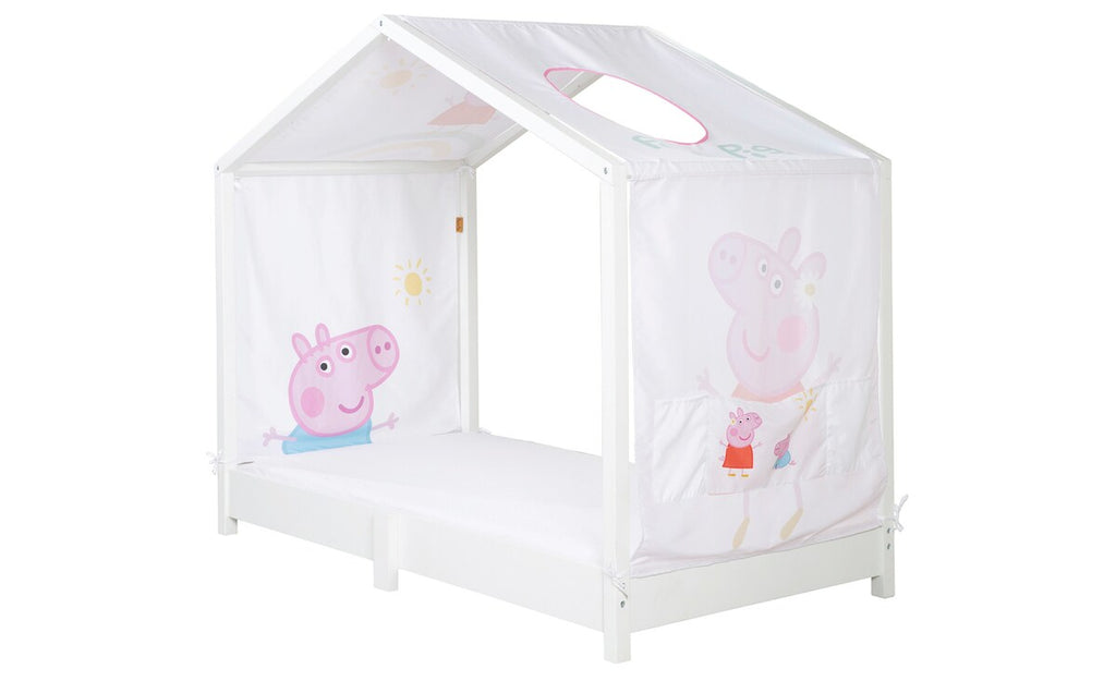 Husseng-trekk 70 x 140 cm Peppa Pig med lommer forfra