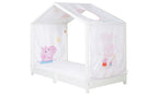 Husseng-trekk 70 x 140 cm Peppa Pig med lommer forfra