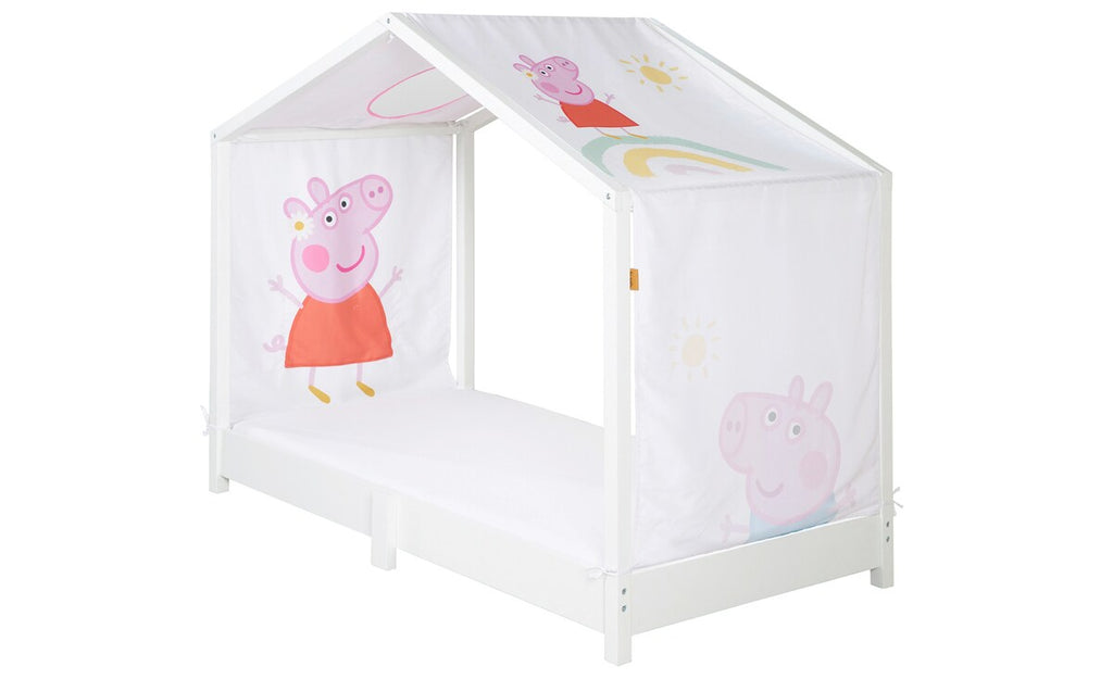 Bakside av Husseng-trekk 70 x 140 cm Peppa Pig med lommer