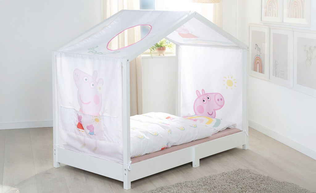 Husseng-trekk 70 x 140 cm Peppa Pig med lommer - roba