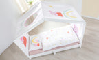 Husseng-trekk 70 x 140 cm Peppa Pig med lommer - roba