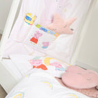 Husseng-trekk 70 x 140 cm Peppa Pig med lommer - roba