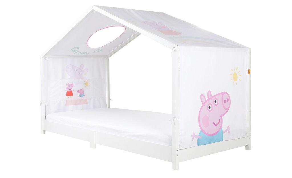 Husseng-trekk 90 x 200 cm Peppa Pig med lommer forfra