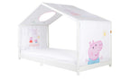 Husseng-trekk 90 x 200 cm Peppa Pig med lommer forfra