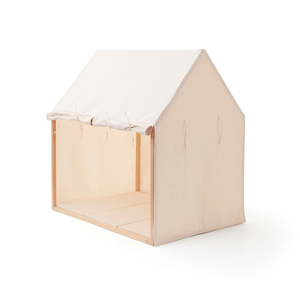 Hustelt off-white 110 x 80 x 124 cm bomull detalj av stoff