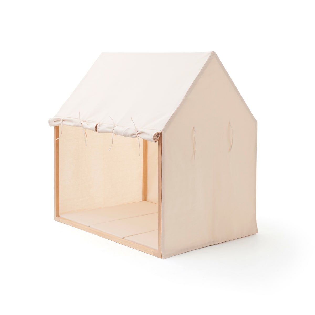 Hustelt off-white 110 x 80 x 124 cm bomull detalj av stoff