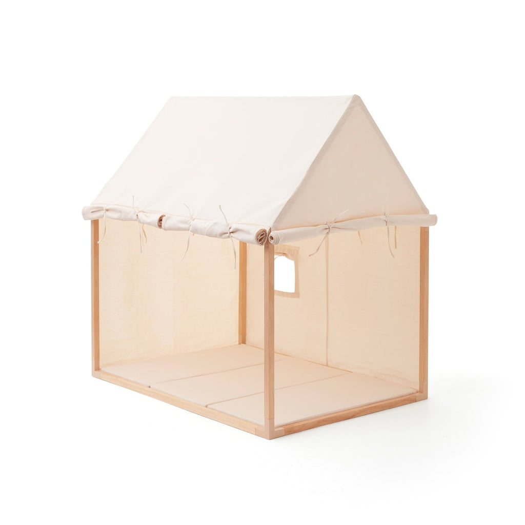 Hustelt off-white 110 x 80 x 124 cm bomull montert i rom