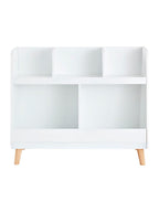 Detalj av hylle for barnerom KONFETTI MDF 84x70 cm hvit