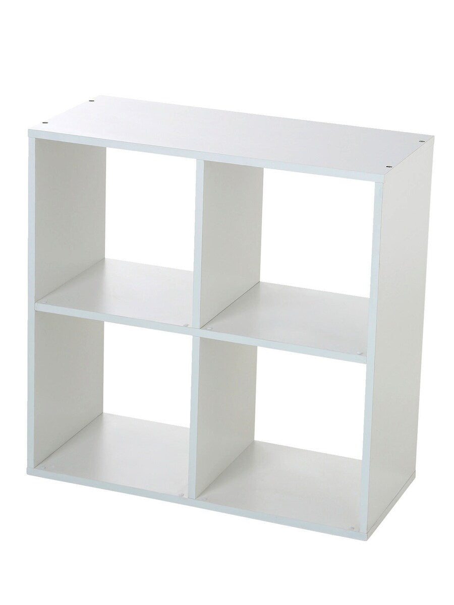 Hyllemodul med 4 rom for barnerom 68,7x68,5 cm bakside