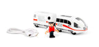 ICE oppladbart tog med lys Trains of the World bakside
