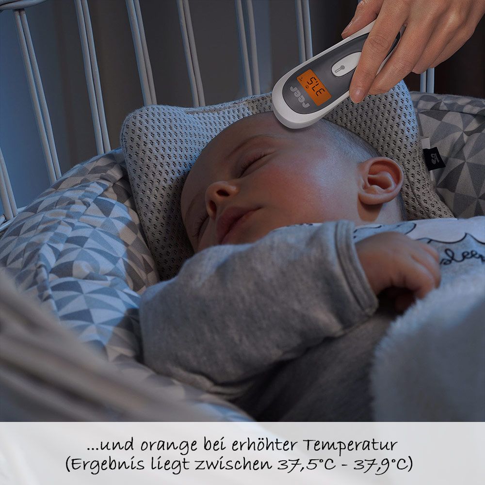 Nærbilde av sensoren på Infrarødt febertermometer 3-i-1 Colour SoftTemp
