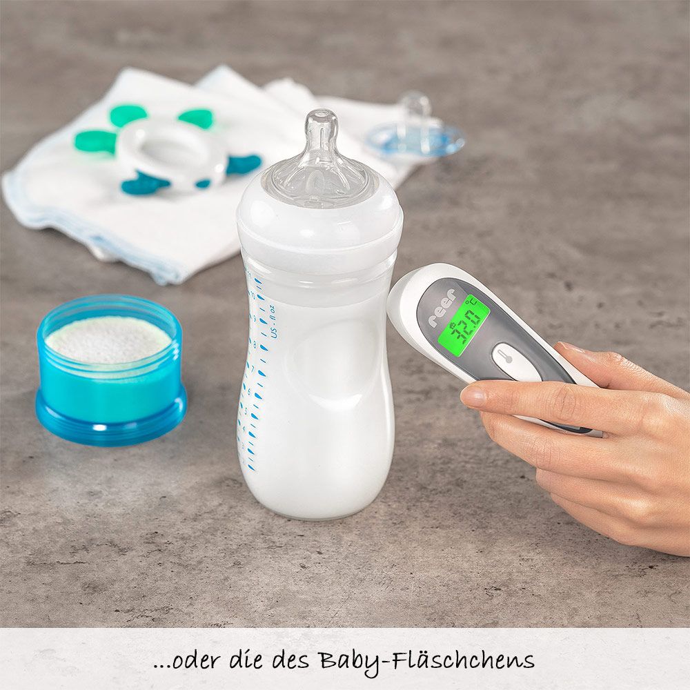 Infrarødt febertermometer 3-i-1 Colour SoftTemp med batterier
