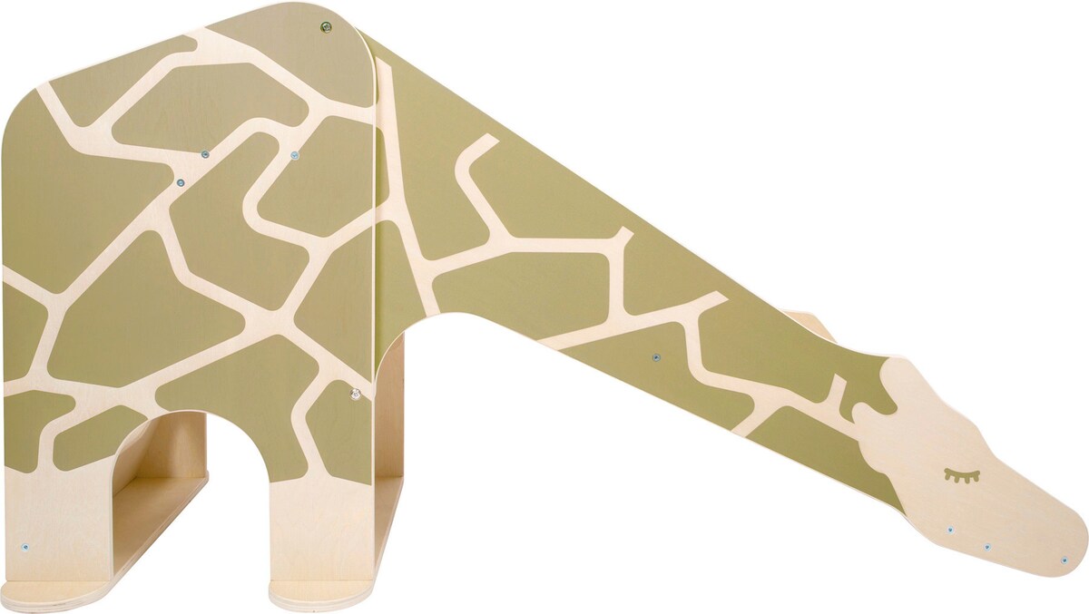 Baksiden av Innendørs rutsjebane Giraffe Wildlife i tre fra 1 år
